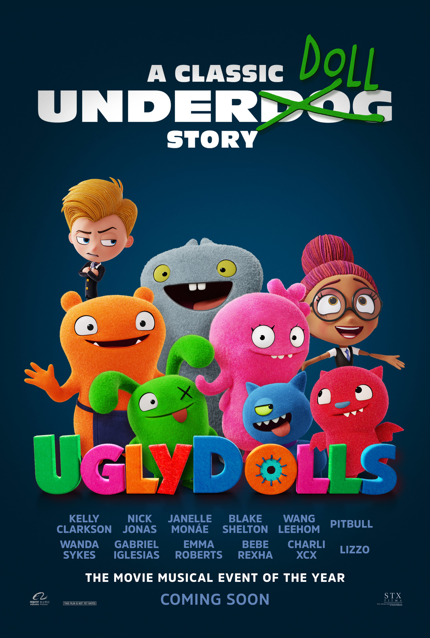 Ugly Dolls poster
