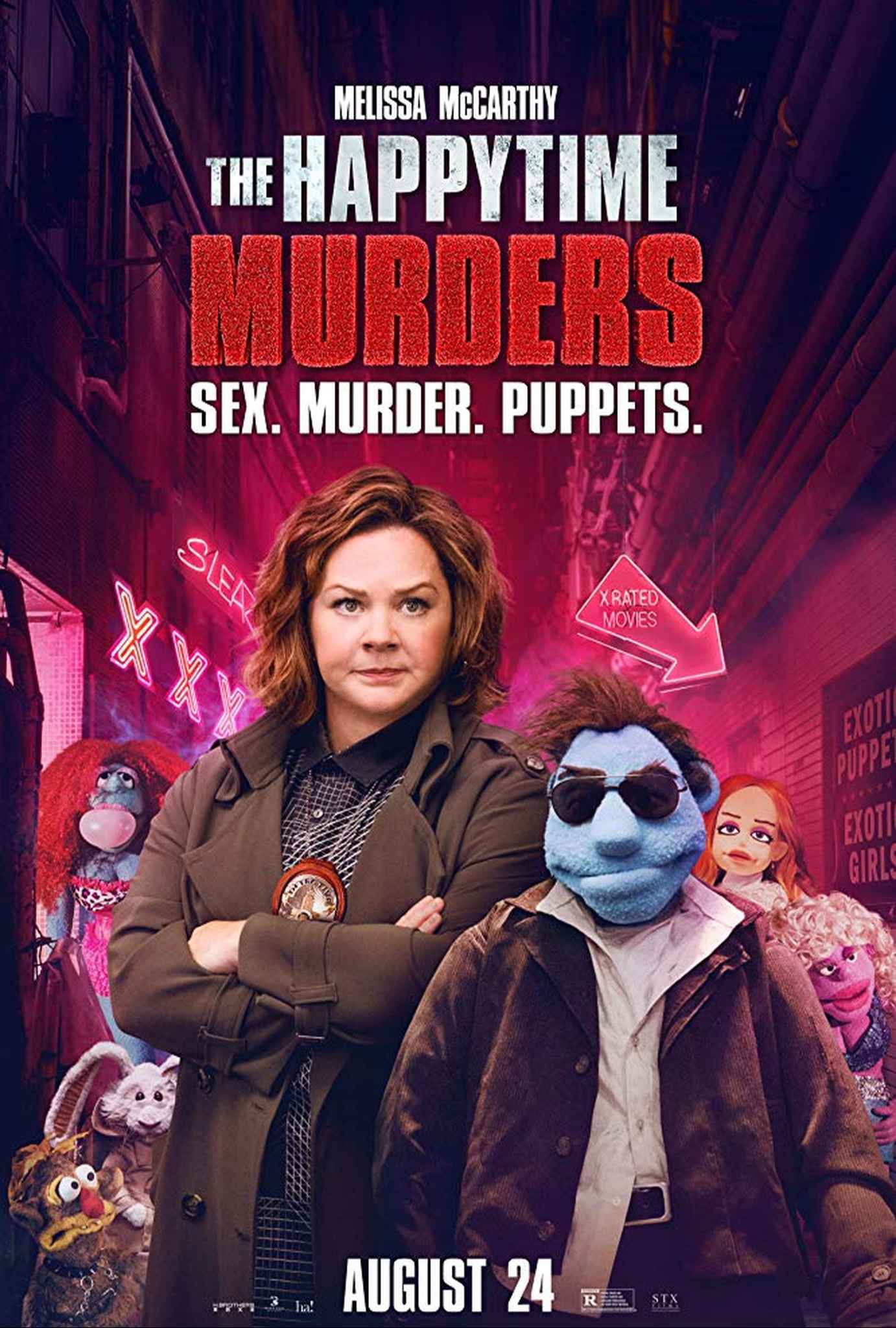 Happytime Murders poster